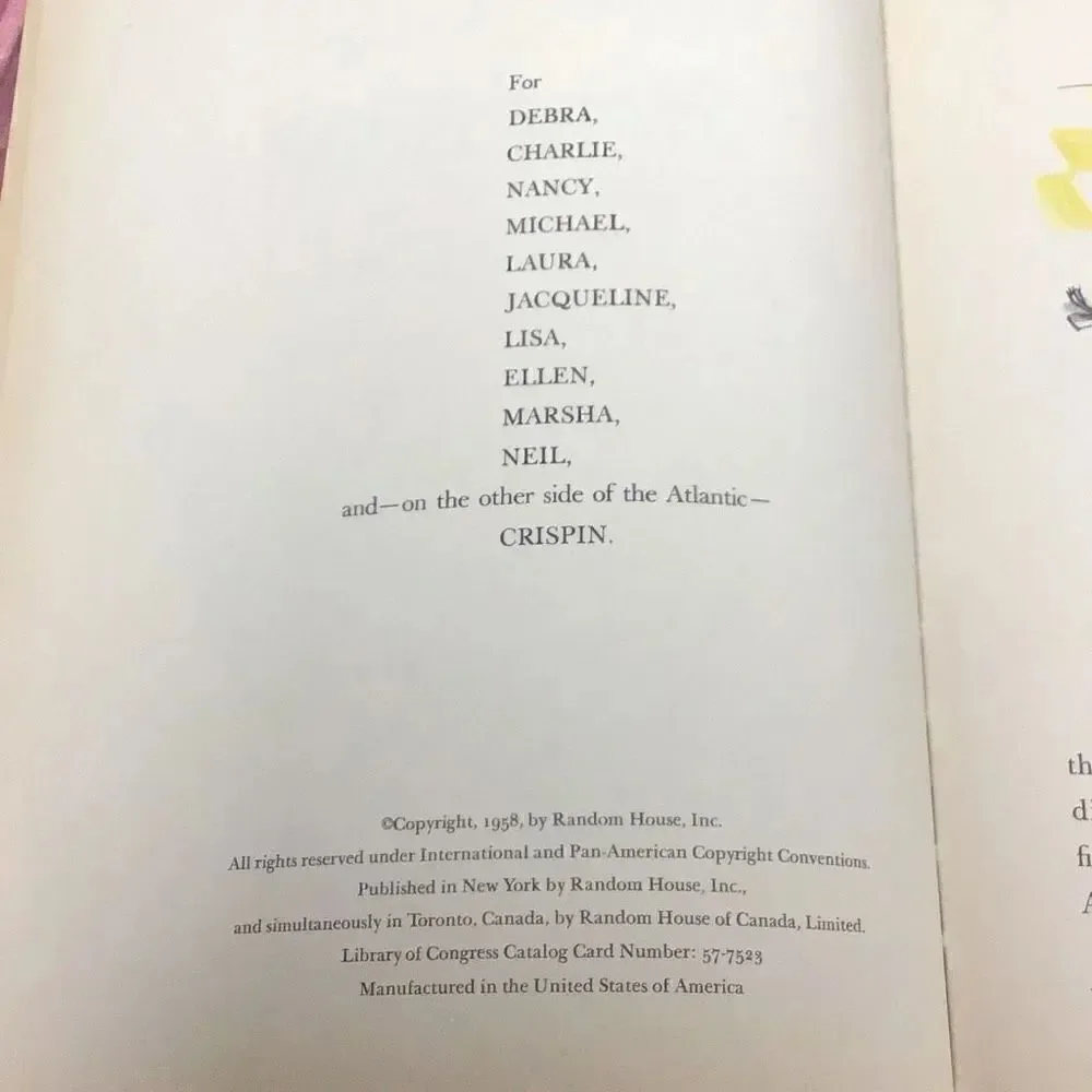 Random house vintage 1958